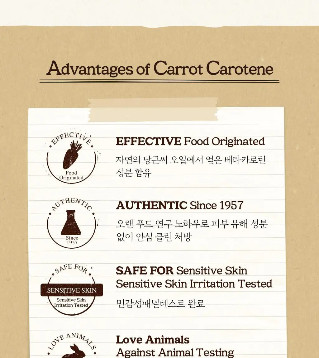 [NEW/올영단독] 스킨푸드 캐롯 카로틴 릴리프 크림 기획(70ml+30ml) 상세페이지 6